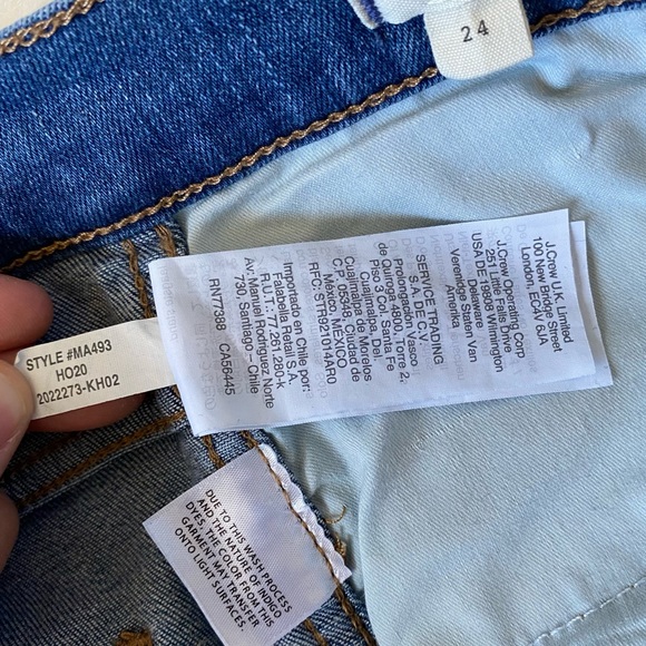 Madewell 10” High-Rise Roadtripper Supersoft Jeans, size 24 - Picture 10 of 11